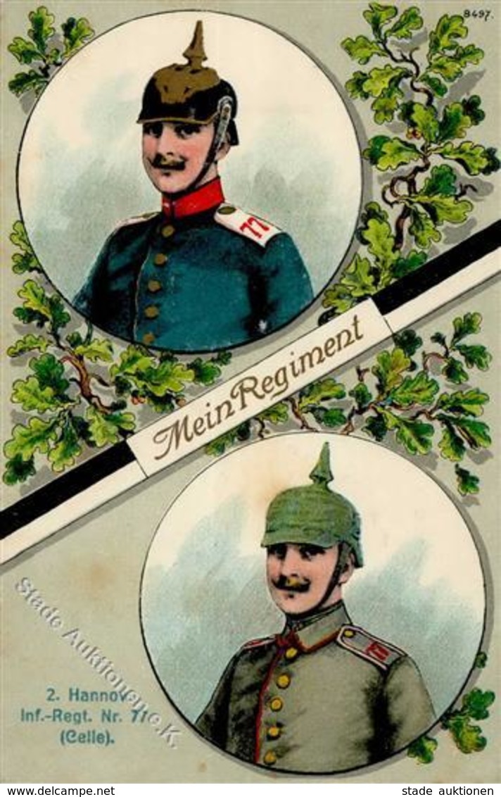Regiment Celle (3100) Nr. 77 Inft.-Regt. I-II - Regimente