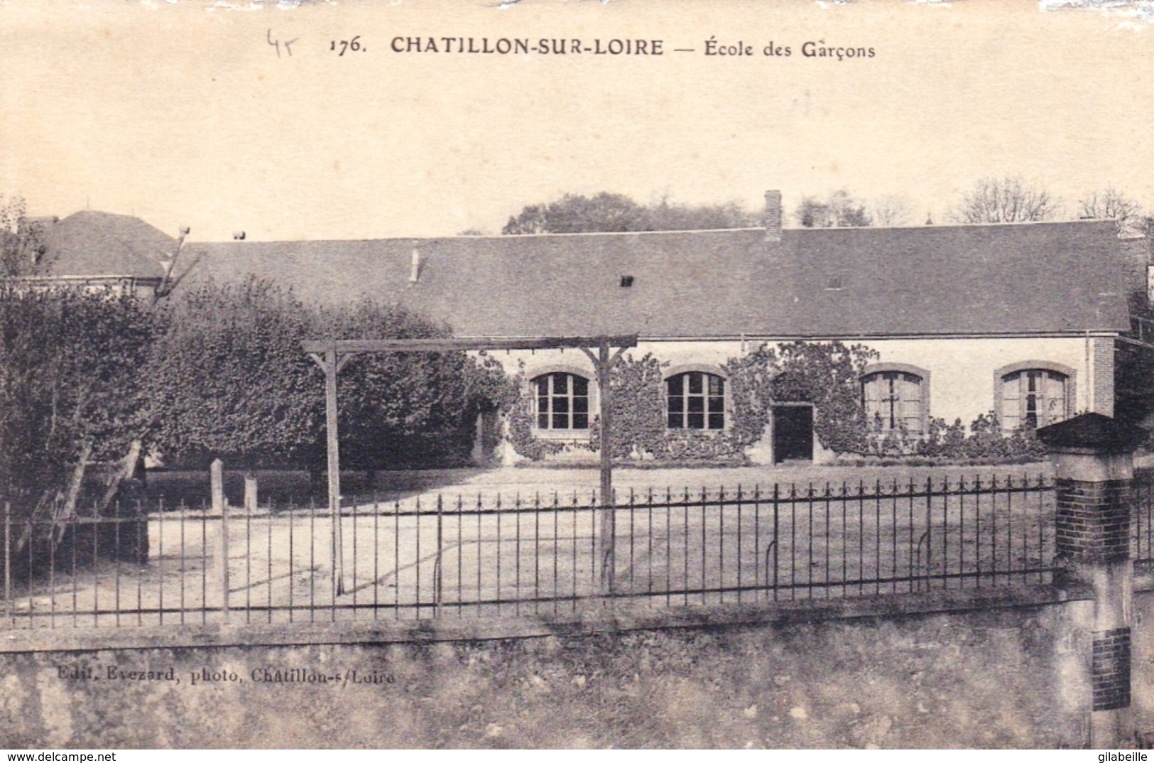 45 - Loiret - CHATILLON Sur LOIRE -  Ecole Des Garcons - Chatillon Sur Loire