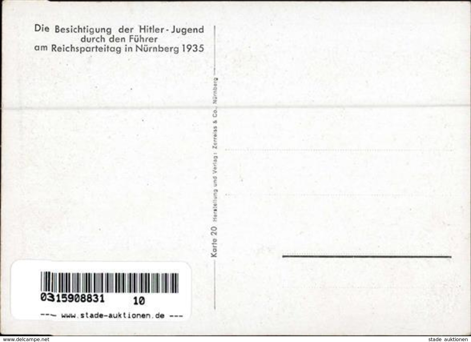 Hitler Hess Hitler-Jugend WK II   I-II - War 1939-45