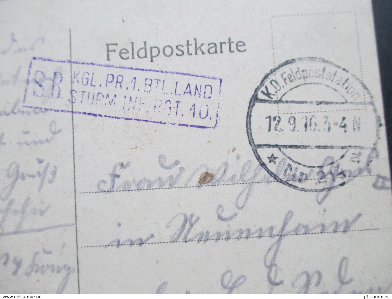 DR Feldpost 1. WK Feldpost 1915 Künstler AK Gruss Aus Russland Selbstverlag Mathias Lechner Leipzig Zur Zeit Im Felde - Greetings From...