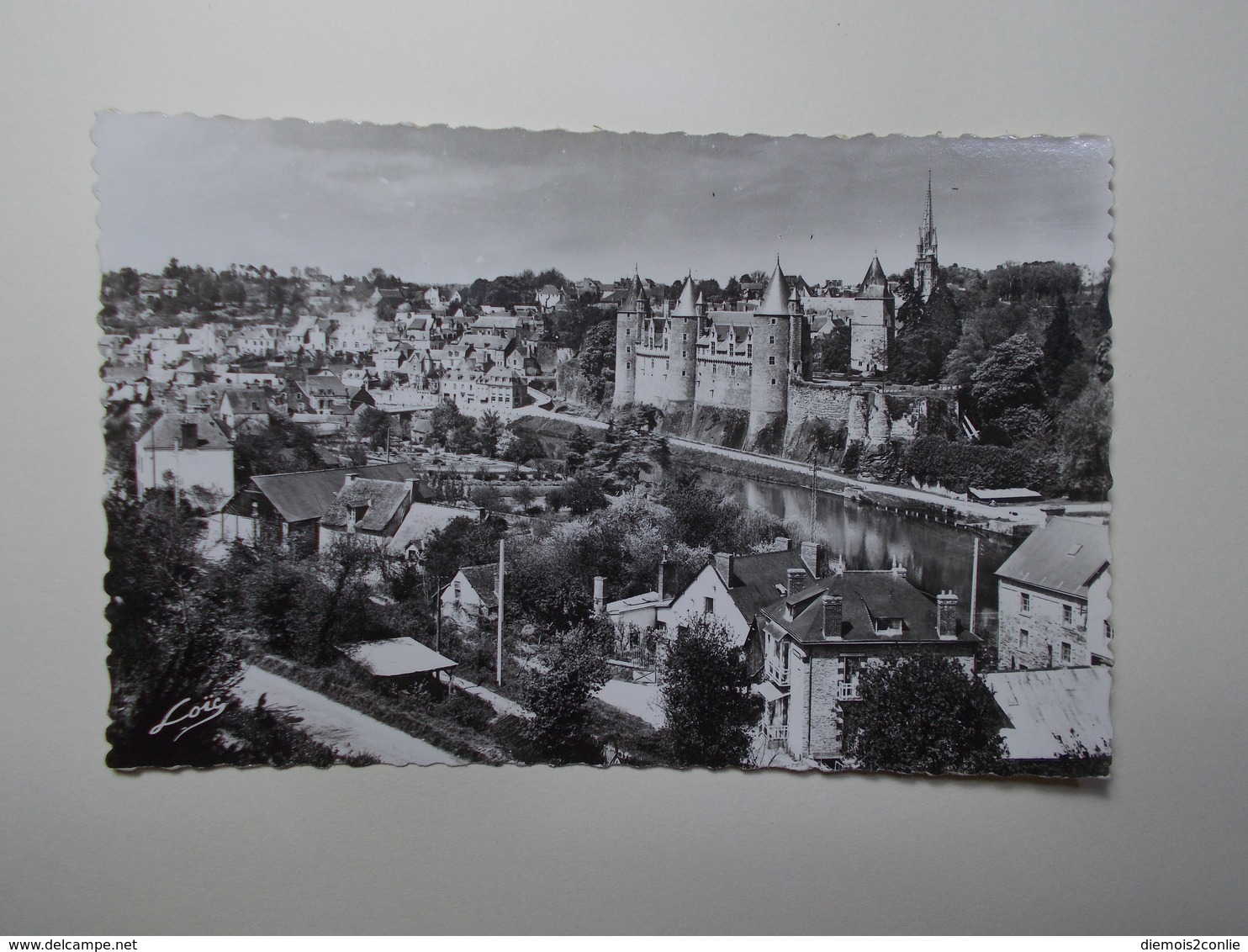 Carte POSTALE - JOSSELIN (56) - Vue Générale (3826) - Josselin