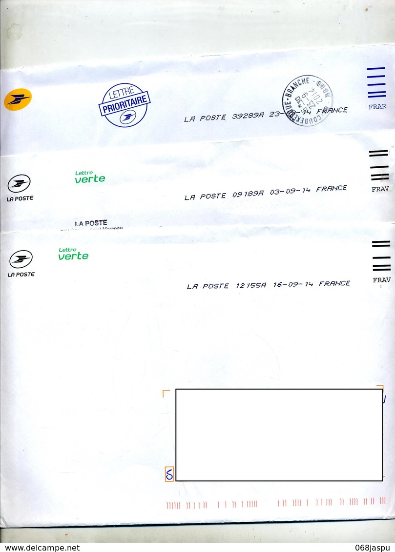 3 Lettre Poste Frar - Prêts-à-poster: Other (1995-...)