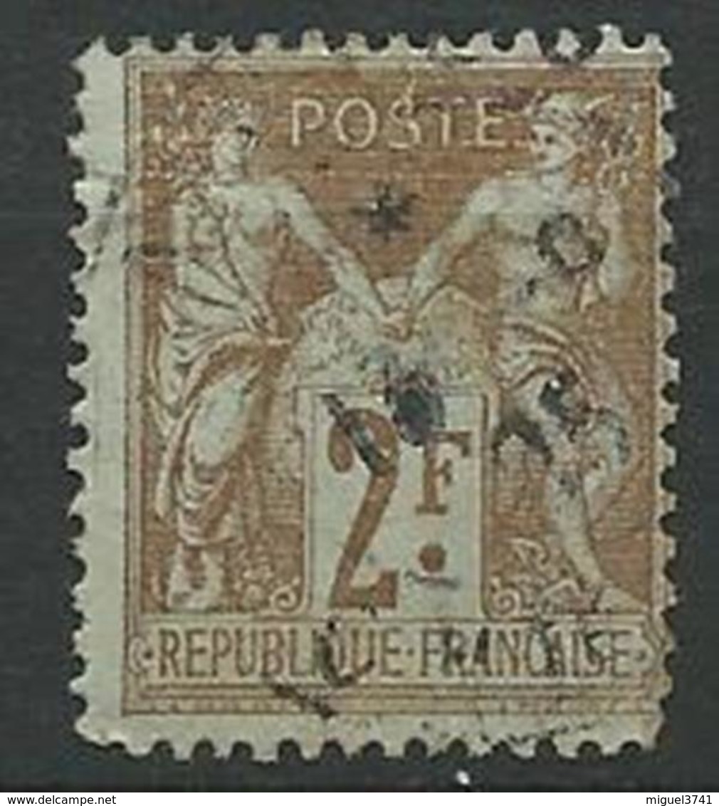 FRANCE N° 105  Oblitere -1900 Voir Scan - 1898-1900 Sage (Tipo III)