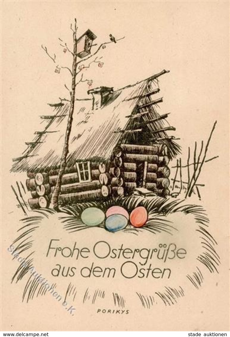 Feldpost WK II Ostergrüße Mit Luftpost I-II - Weltkrieg 1939-45