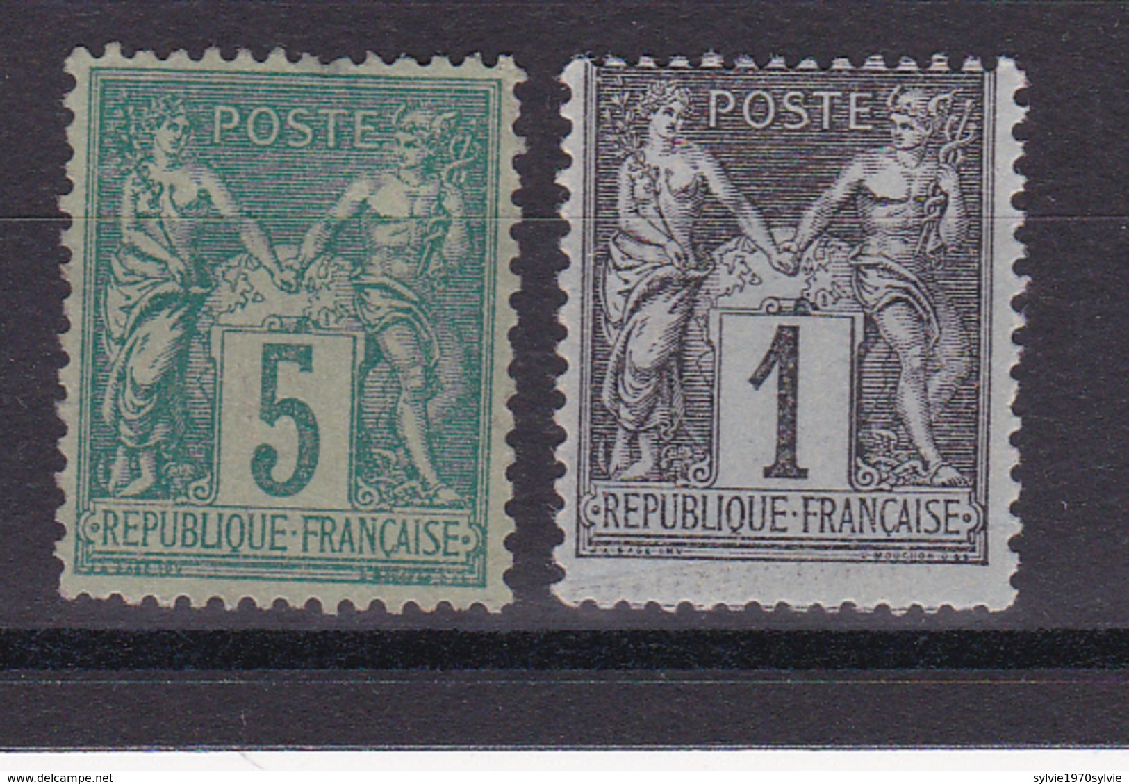 TIMBRE FRANCE/ SAGE N° 75 ET 83 NEUF CHARNIERE - Altri & Non Classificati