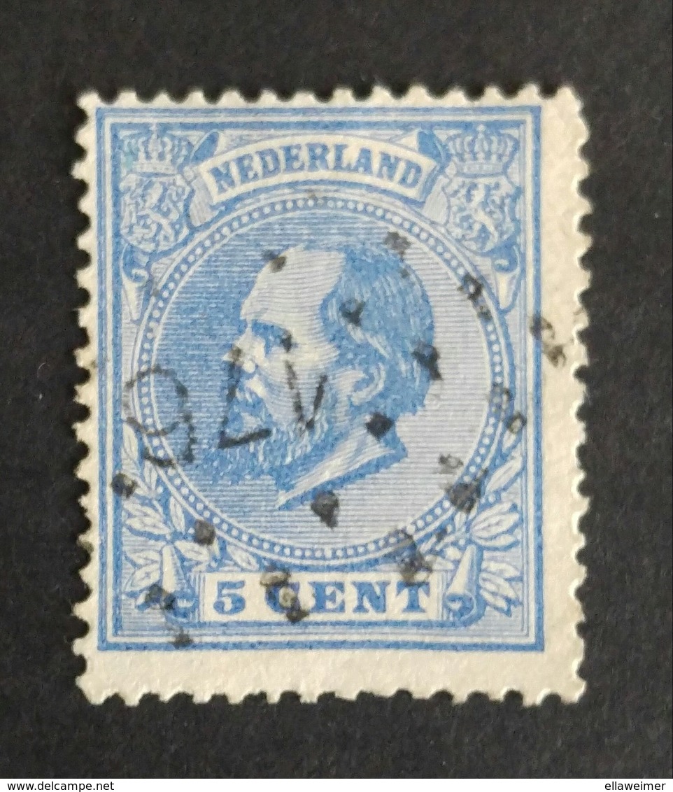 Nederland/Netherlands - Nr. 19G Met Puntstempel 176 - Gebraucht