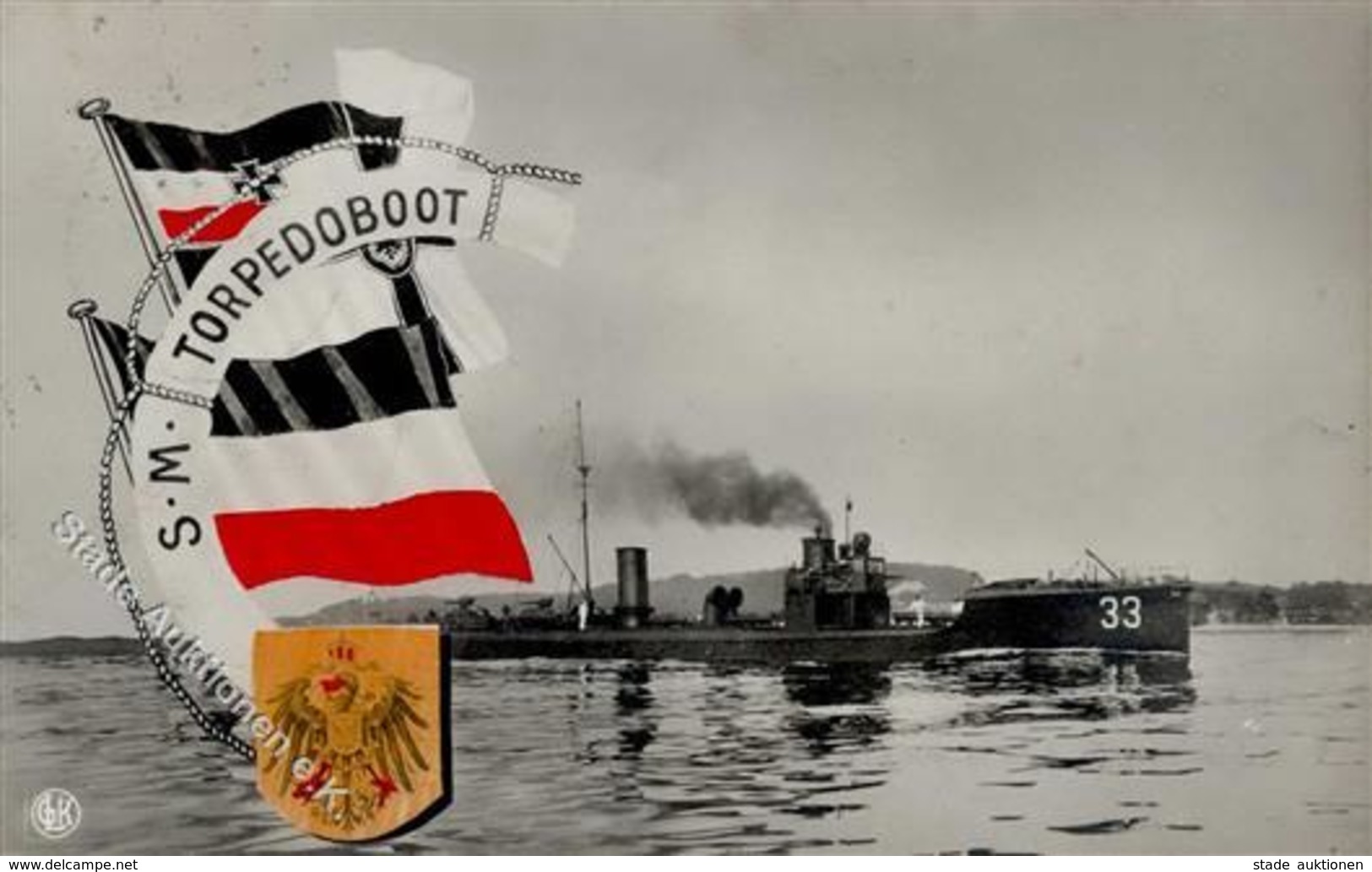 Marine SM Torpedoboot Foto AK 1913 I-II - Marines