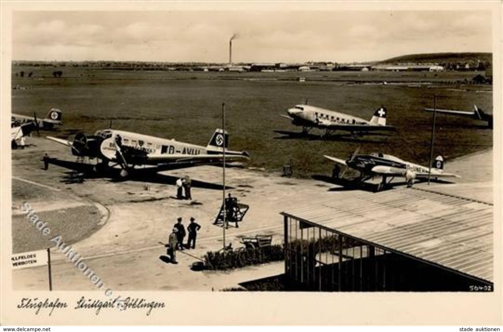 FLUGHAFEN STUTTGART-BÖBLINGEN - I - Andere & Zonder Classificatie