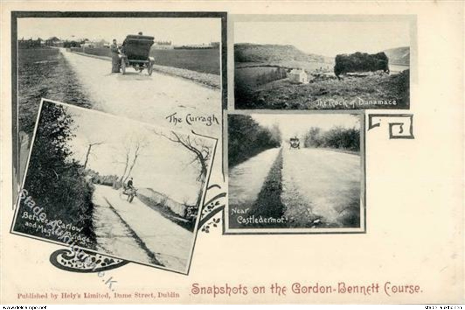 Gordon-Bennett-Rennen Irland 1903 I-II - Sonstige & Ohne Zuordnung