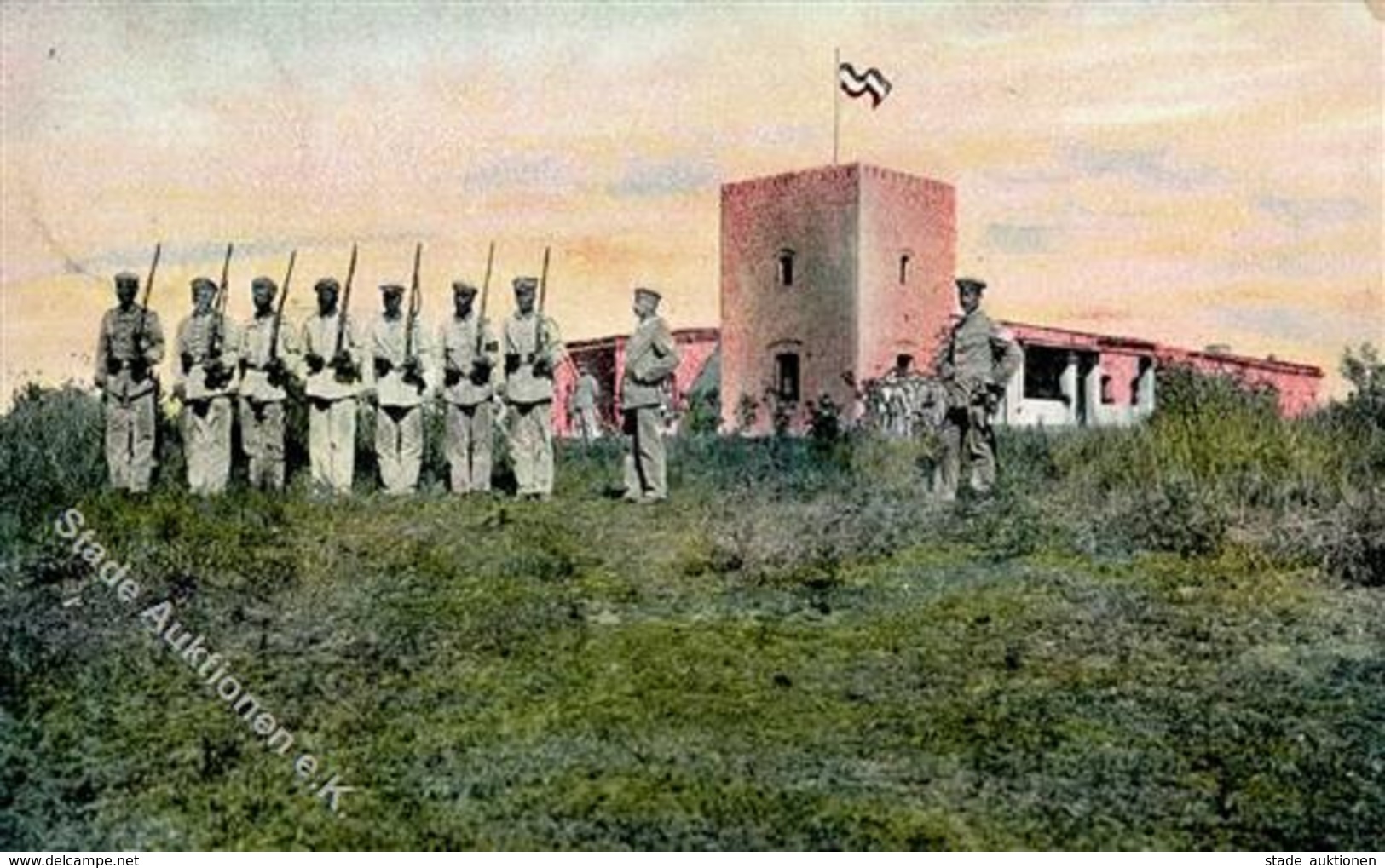 Kolonien Deutsch Südwestafrika Station Grootfontein 1913 I-II Colonies - Ohne Zuordnung