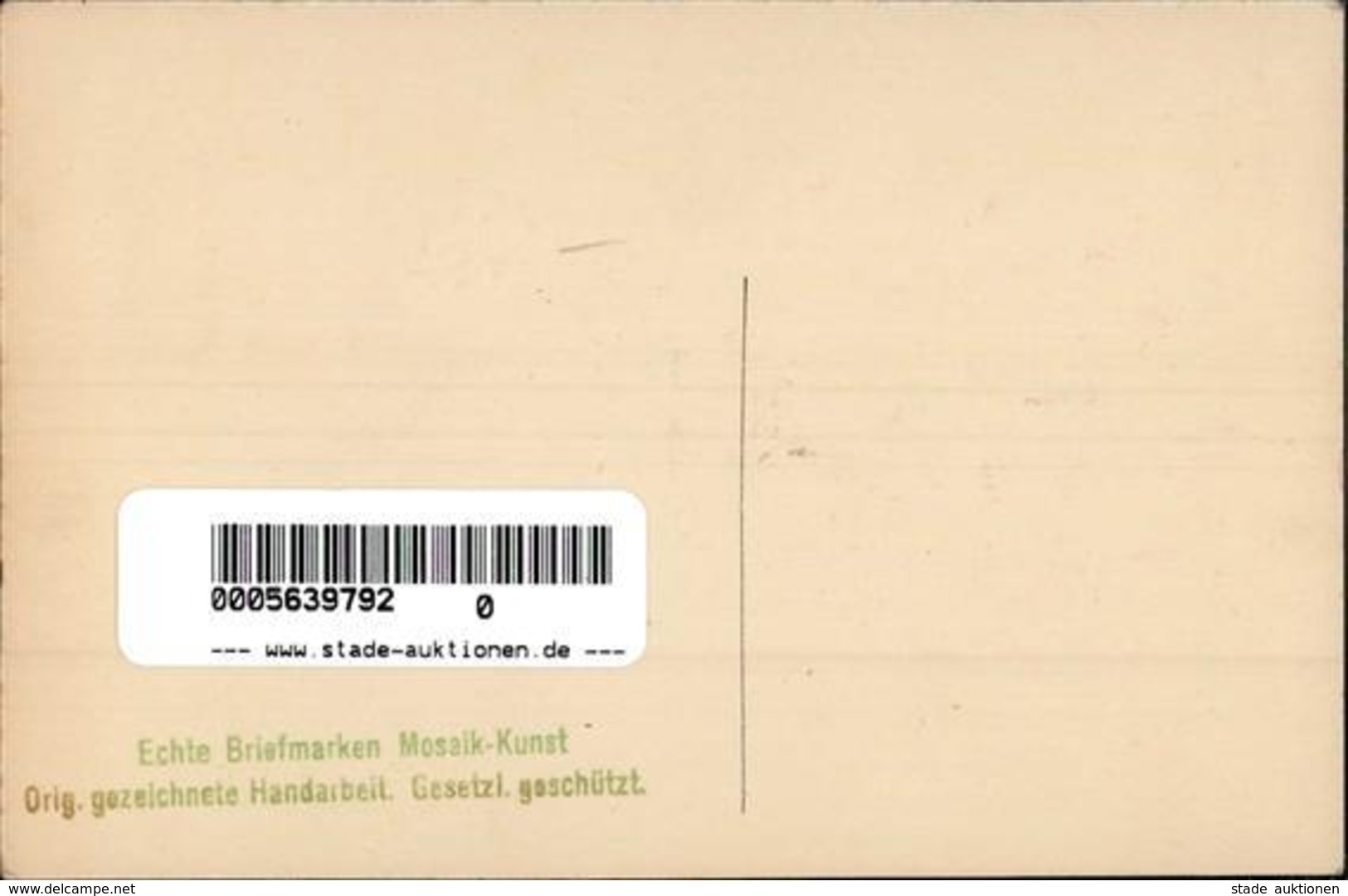 Briefmarken Collage Bonzkrat I-II - Geschichte