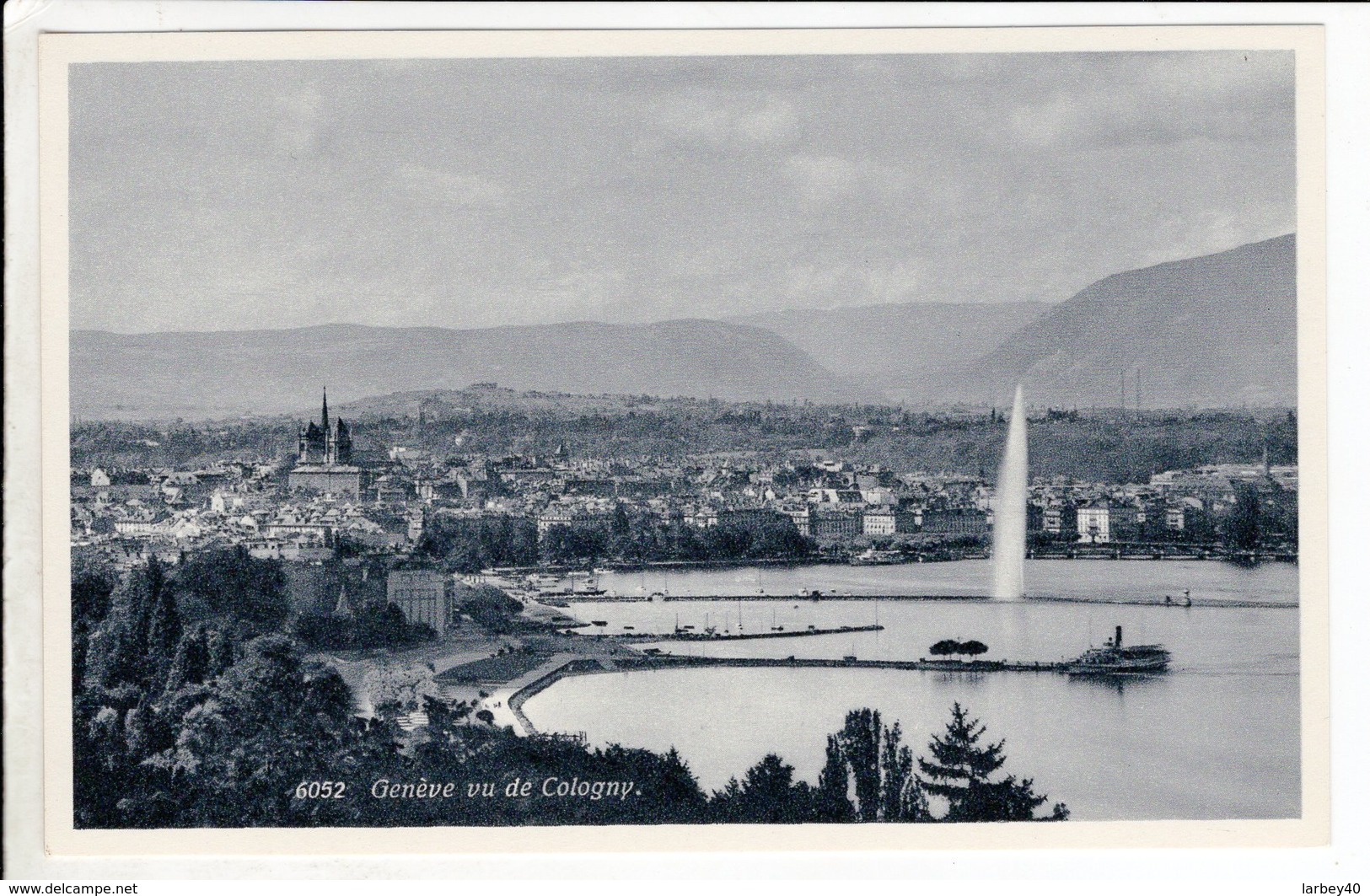 Cpa Carte Postale Ancienne - Geneve Jaeger - Vue De Cologny - Cologny