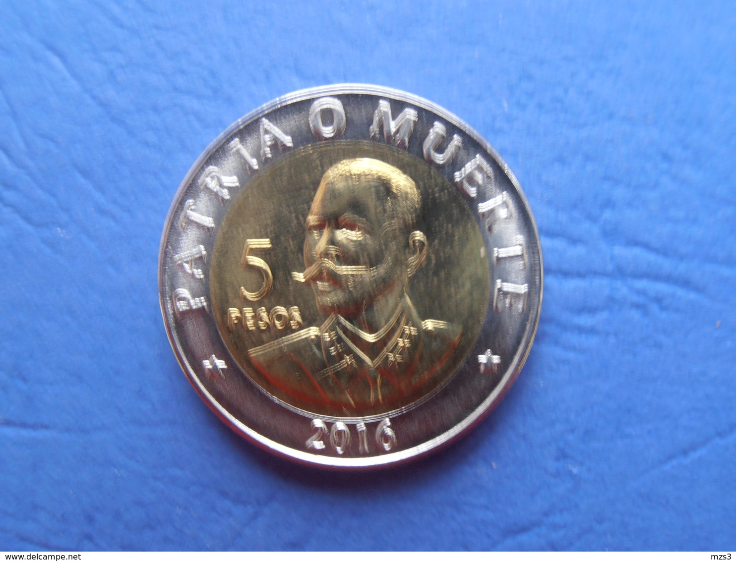 CUBA 5 PESOS 2016 UNC. ANTONIO MACEO - Cuba