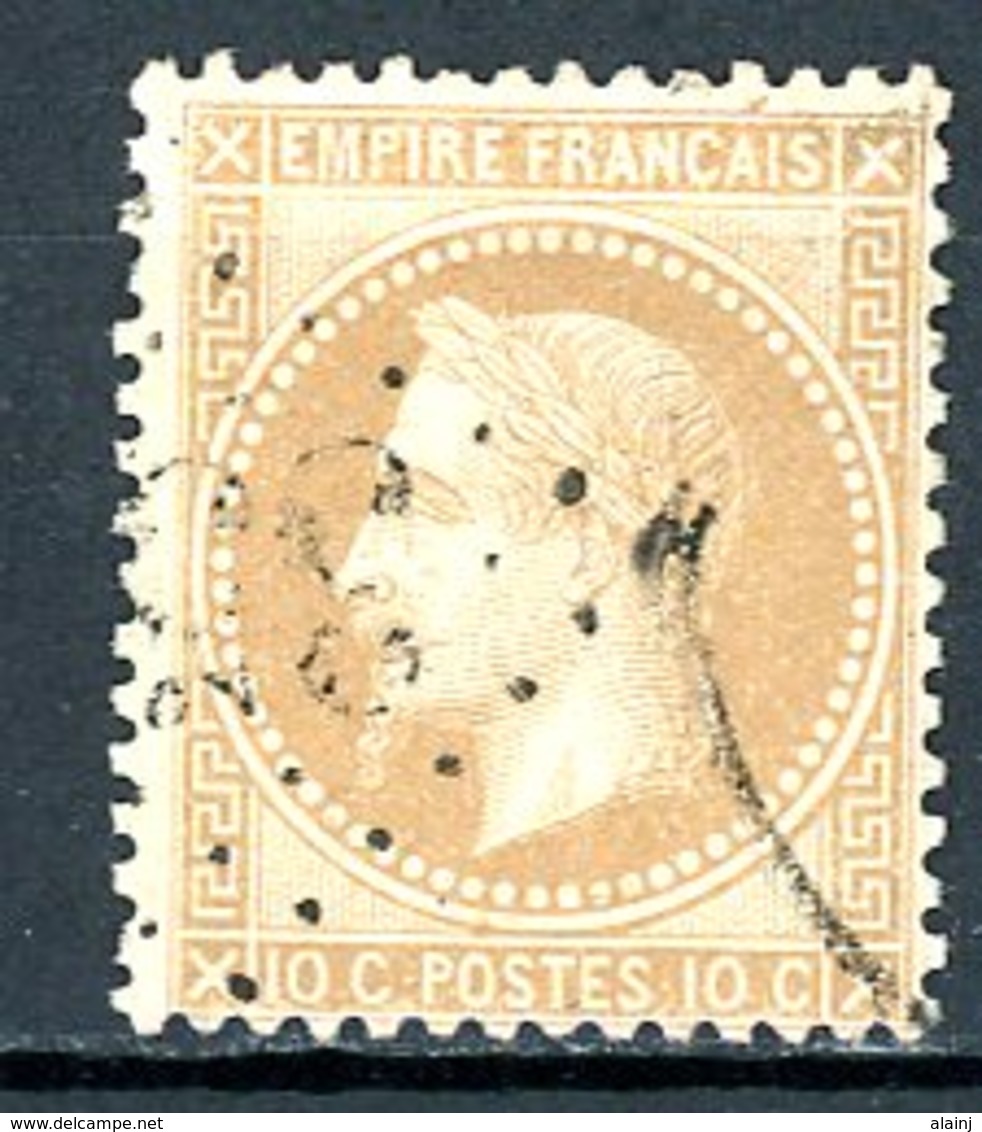 France   Y&T    28A   Obl   ---    Bel état... - 1863-1870 Napoléon III Lauré