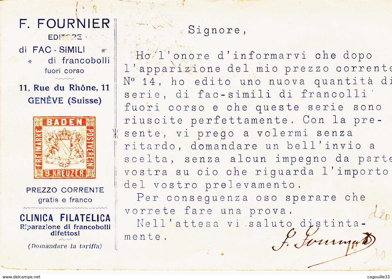 France, De  Suisse, (genève) En 1916 Pour Bordeaux Issu Du Faussaire FOURNIER   TB Et RRR Prix D'amateur - 1877-1920: Période Semi Moderne