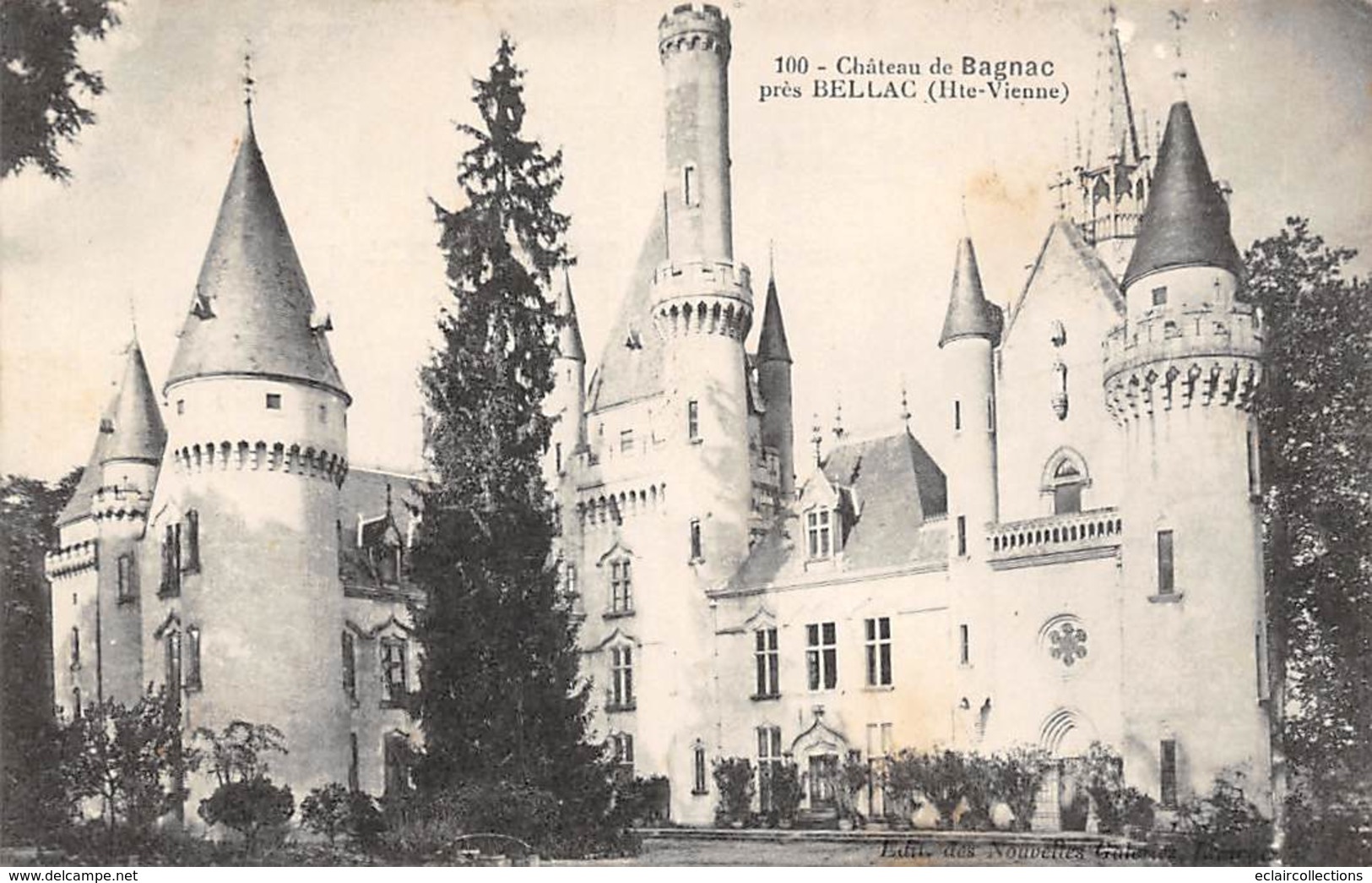 Bellac     87          Château De Bagnac                 (voir Scan) - Bellac