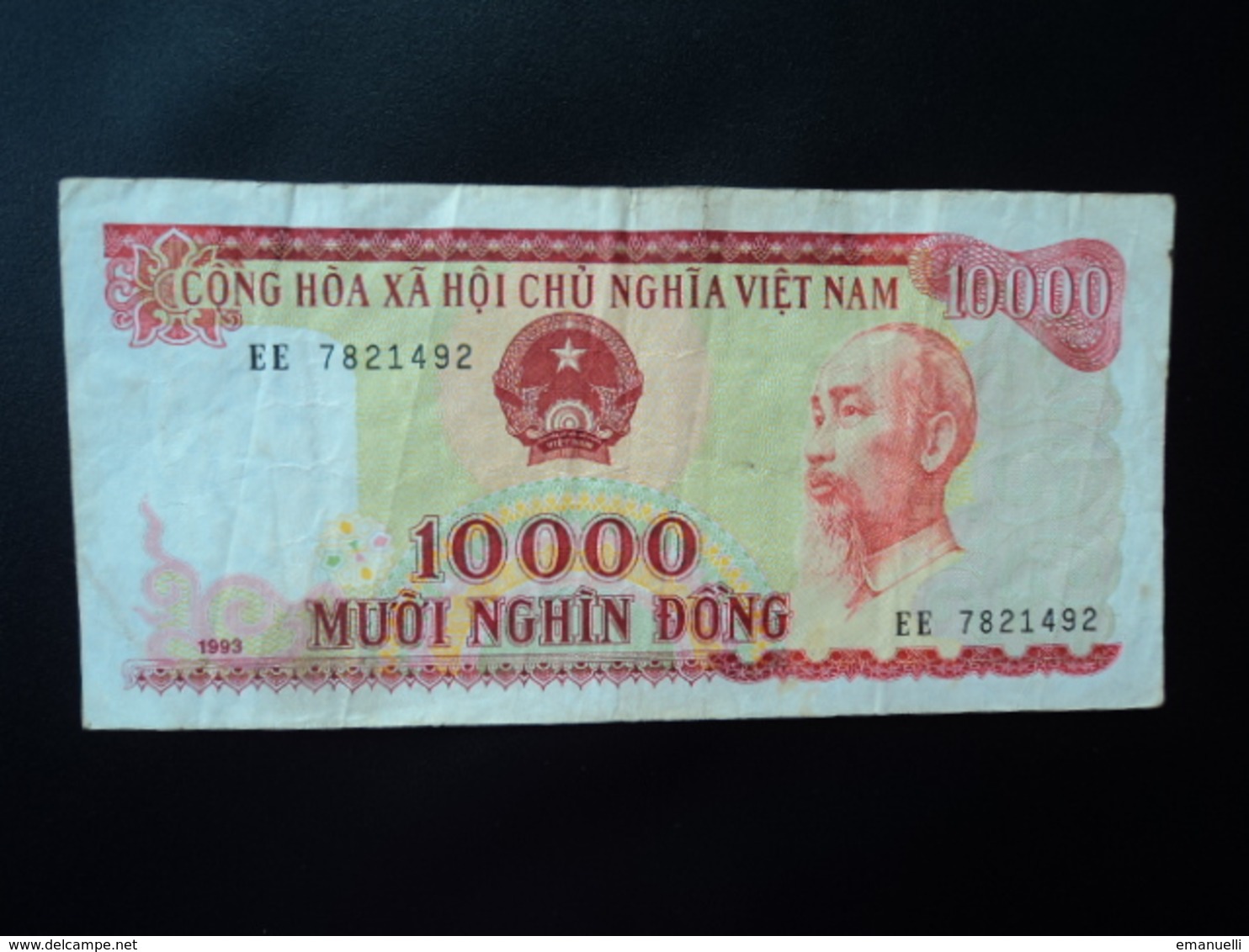 VIETNAM : 10 000 DONG    1993     P 115a      TTB - Vietnam