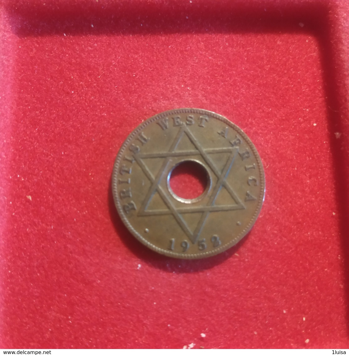 British West Africa 1/2  Penny 1952 - Colonie