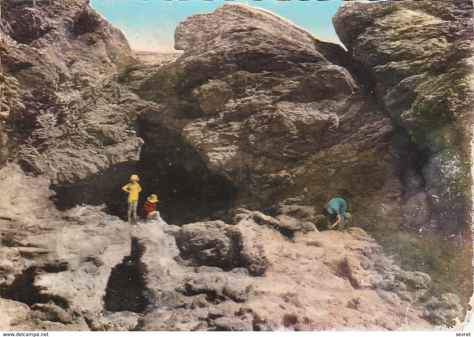 SAINT-HILAIRE DE RIEZ. - Le Trou Du Diable Un Jour De Grande Marée - Saint Hilaire De Riez