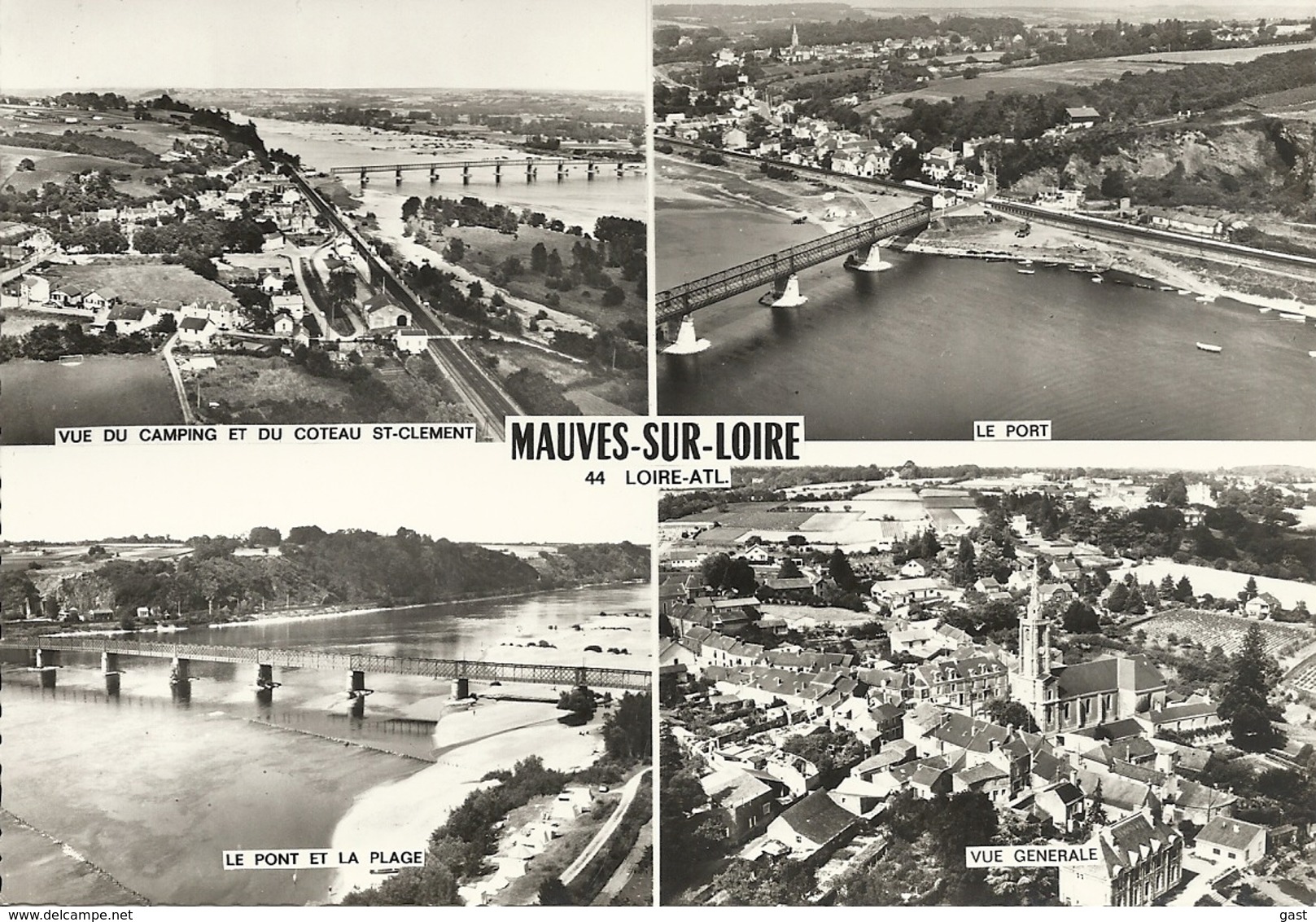 44   MAUVES  SUR  LOIRE   4  VUES - Mauves-sur-Loire