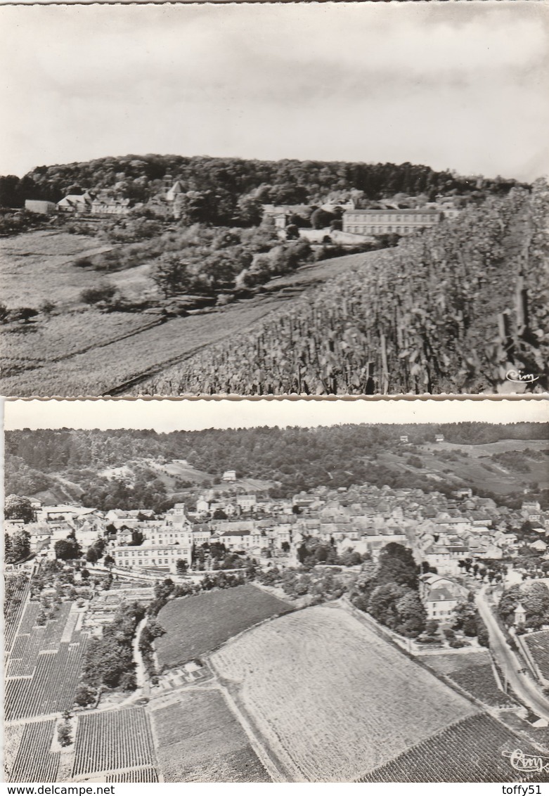 4 CPSM:HAUTVILLERS (51) VIGNOBLE ÉCOLES,COOPÉRATIVE VINICOLE CITÉ SAINTE HÉLÈNE,RUE HENRI MARTIN,VUE - Autres & Non Classés