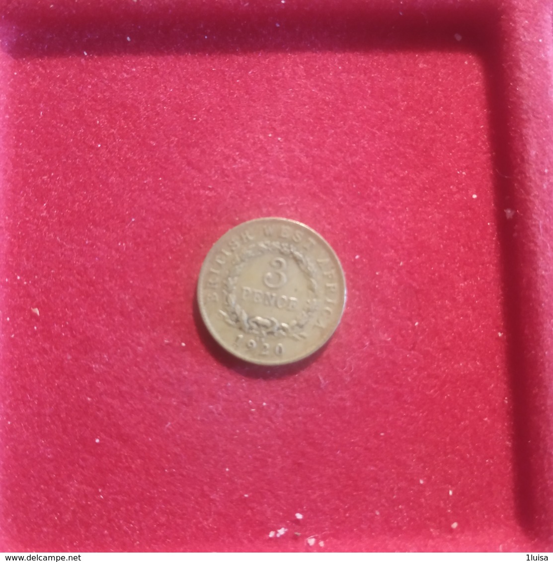 British West Africa 3 Pence 1920 - Colonie