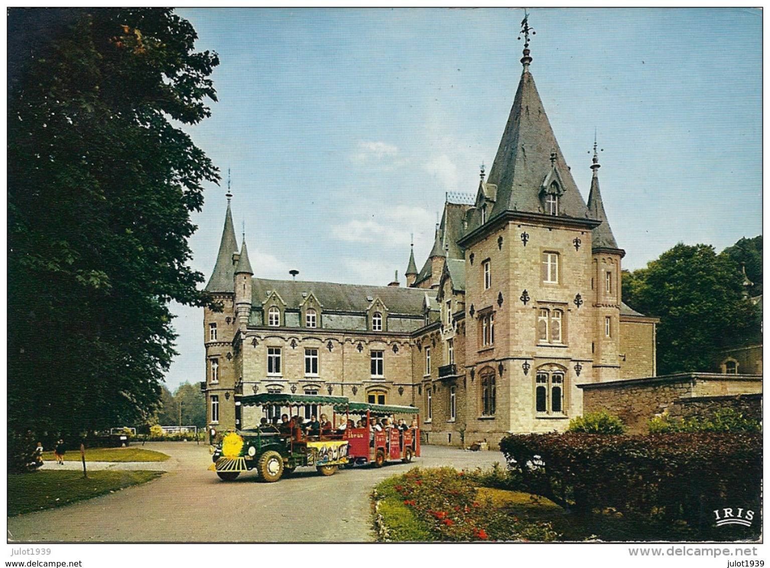 NISMES ..-- Château Et Train Touristique . Vers LESVE . Voir Verso . - Viroinval