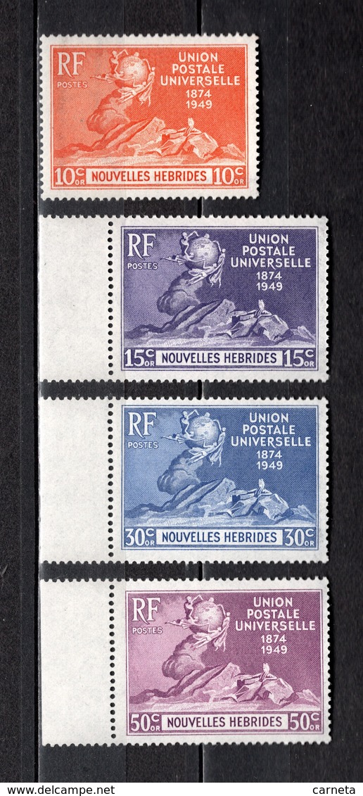 Nlles HEBRIDES  N° 136 à 139  NEUFS SANS CHARNIERE  COTE  11.00€    UPU - Unused Stamps