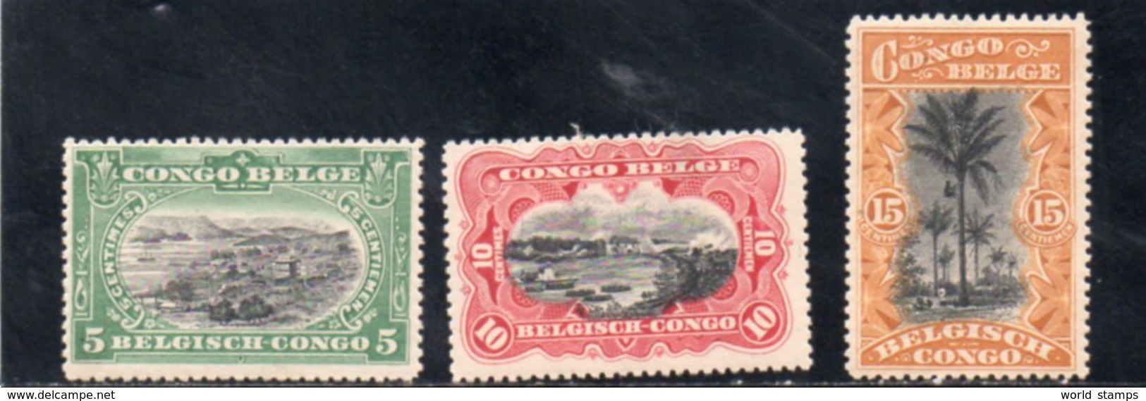 CONGO BELGE 1910 * - Unused Stamps