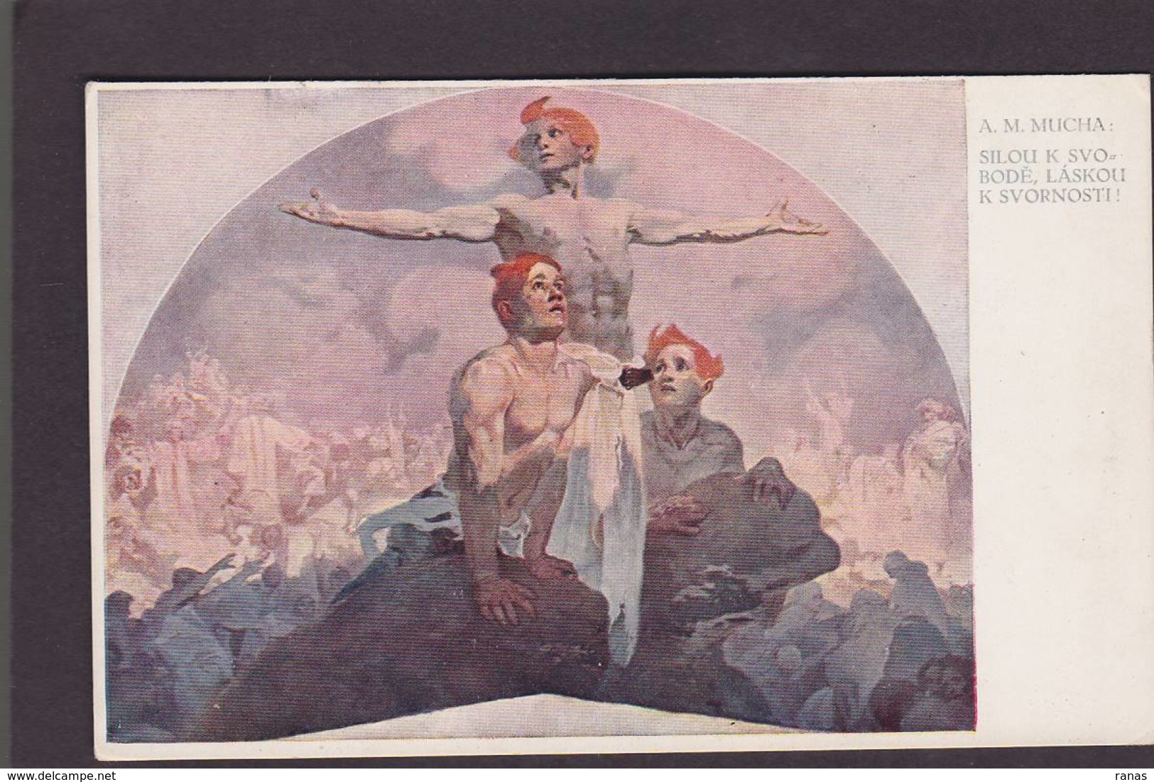 CPA MUCHA Art Nouveau Non Circulé Voir Scan Du Dos - Mucha, Alphonse