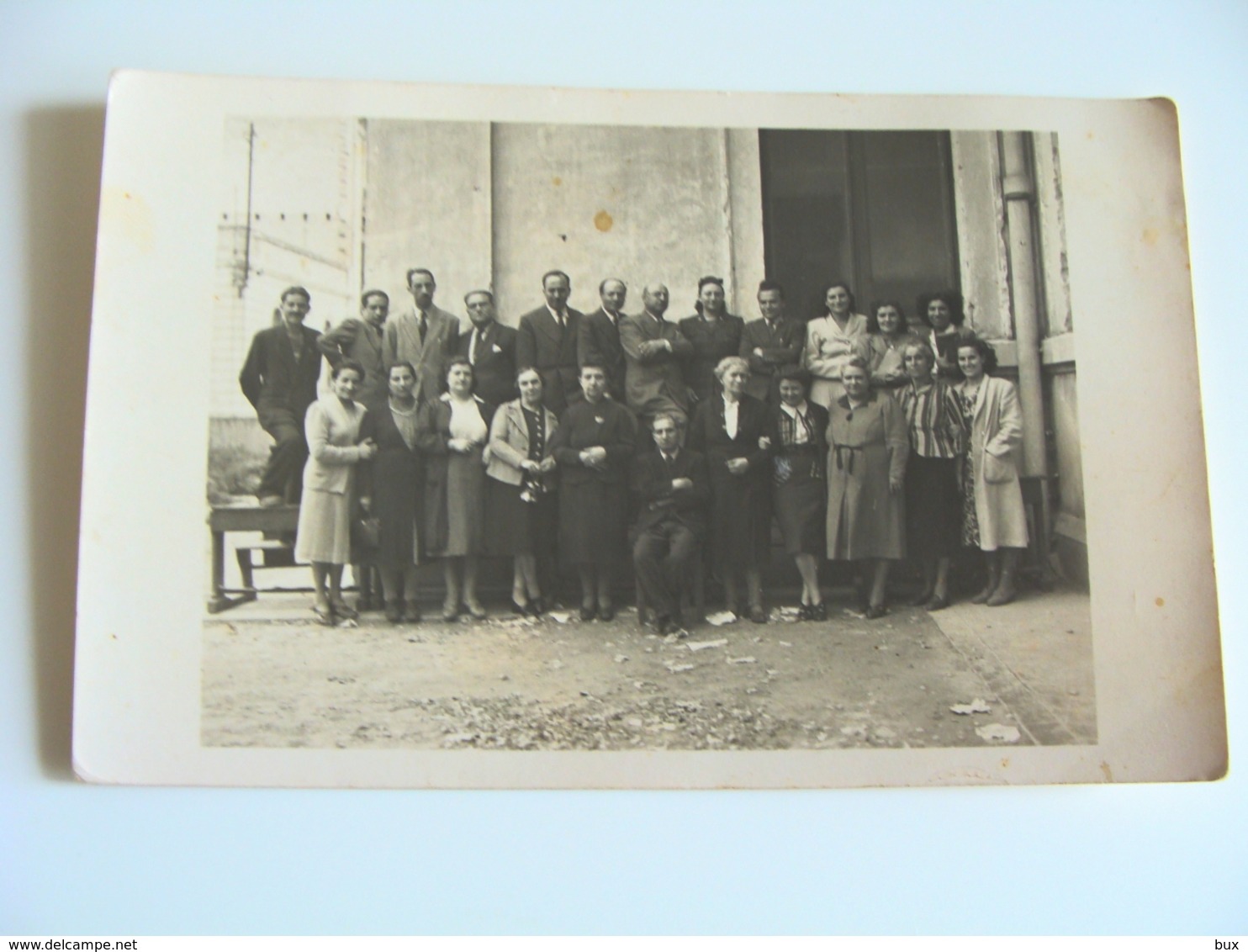 1949  DEL PRETE    BARI PUGLIA SCUOLE   SCUOLA   SCHOOL    NON VIAGGIATA  COME DA FOTO FORMATO PICCOLO - Scuole