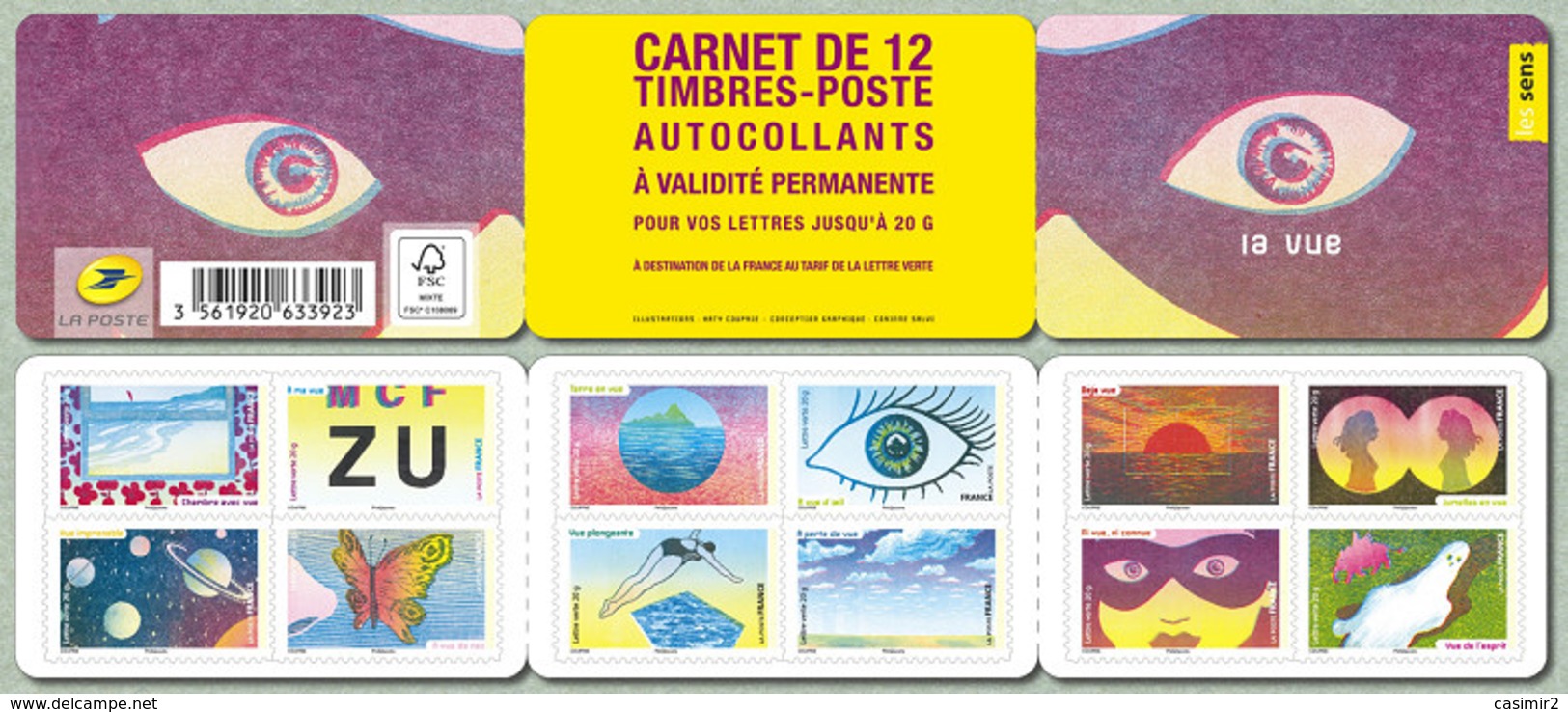 CARNET 1178 LA VUE - Neufs