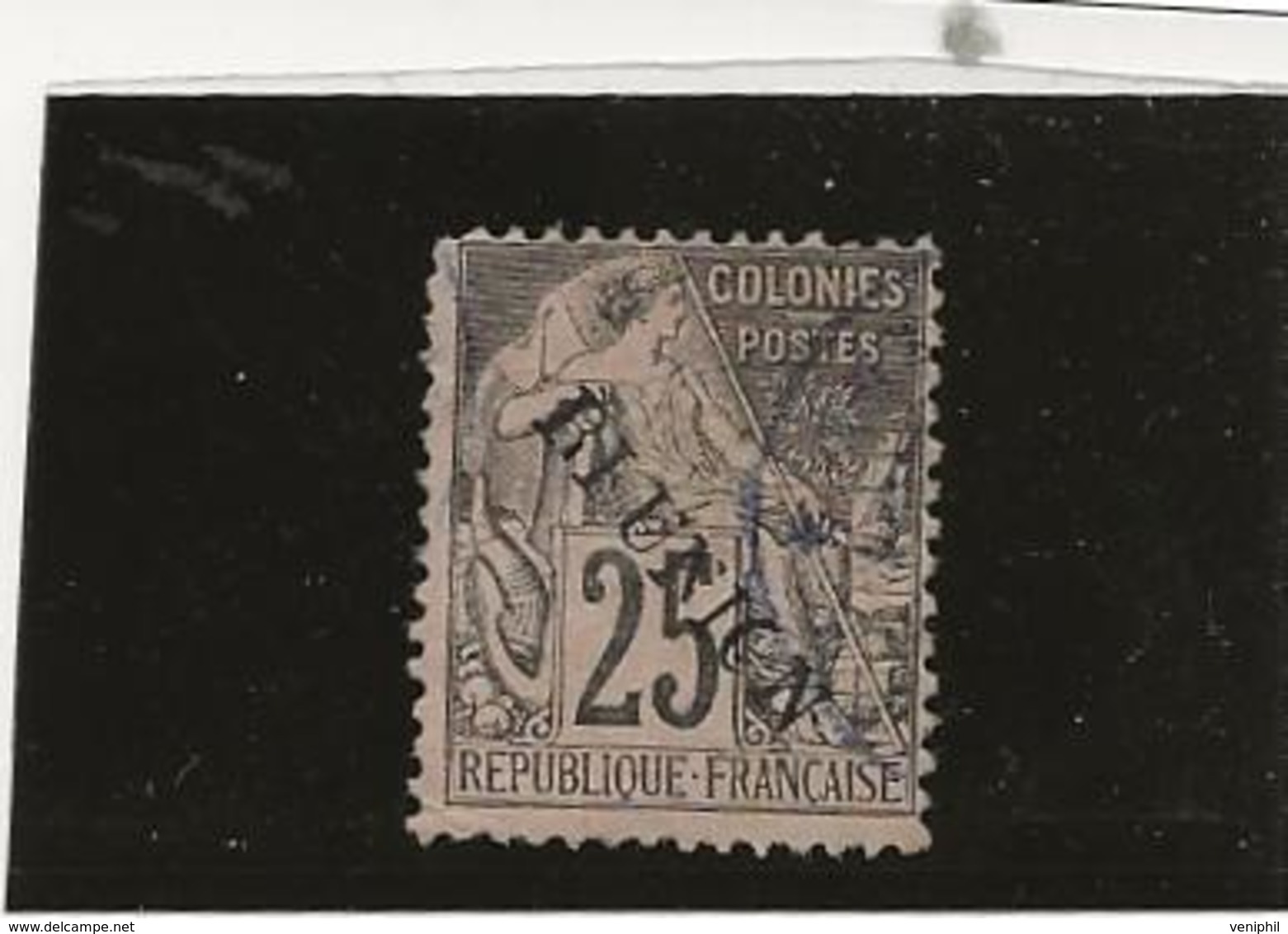 REUNION - RESTE DE COLLECTION AVEC UNE VARIETE N° 24 SURCHARGEE" RlUNICN"COTE DE L'ensemble + De 100 € - Used Stamps