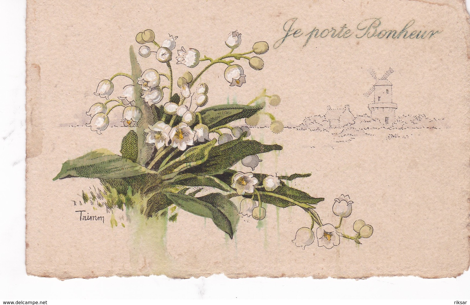 ILLUSTRATEUR(FLEUR) MUGUET - Wilette