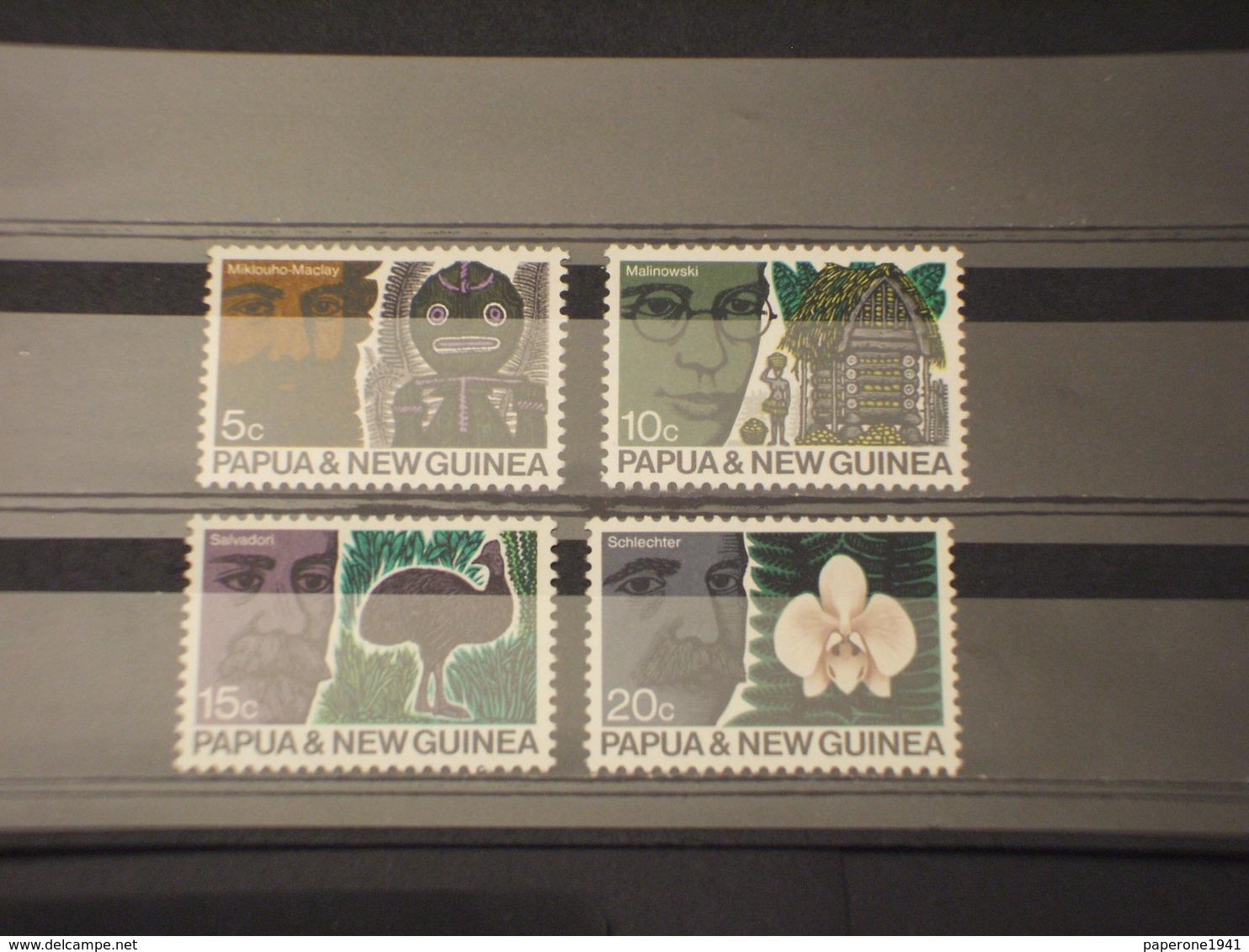 PAPUA - 1970 CONGRESSO/FAUNA/FIORE 4 VALORI - NUOVI(++) - Papua Nuova Guinea