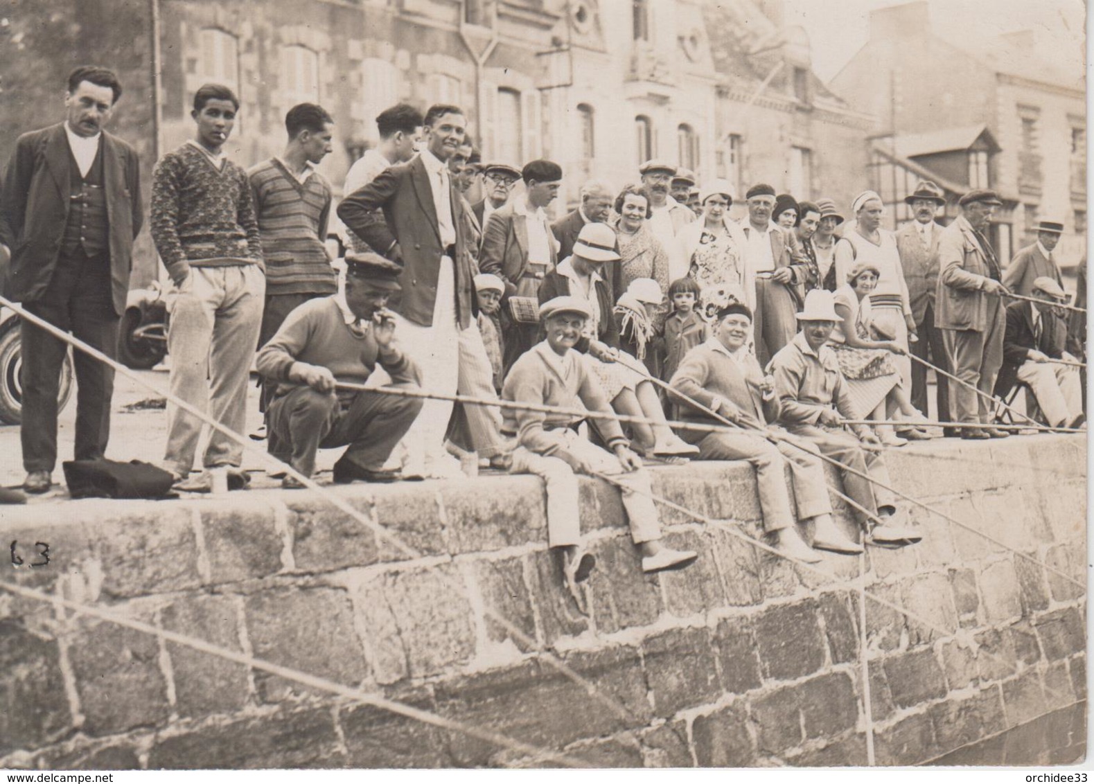 CP Photo Le Pouliguen - Souvenir Du Pouliguen (15 Juillet 1930) - Format 12,5 X 9 Cm (très Belle Animation) - Le Pouliguen