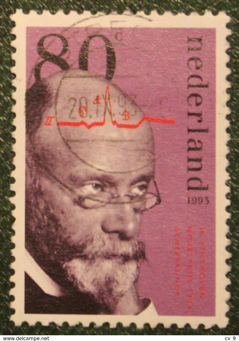 80 Ct Nobel Prijswinaars NVPH 1569 (Mi 1485); 1993 Gestempeld / USED NEDERLAND / NIEDERLANDE - Gebraucht