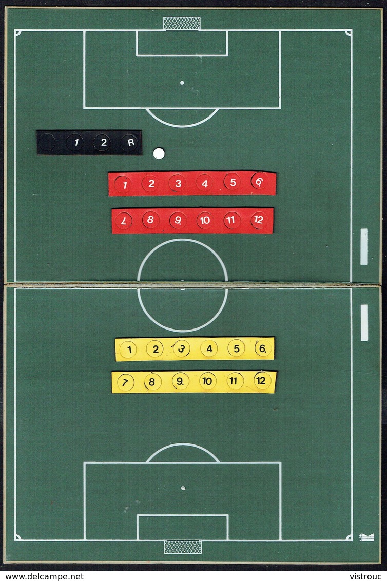 TERRAIN DE FOOTBALL MAGNETIQUE - Idéal Pour Un Entraîneur Sur Le Bord Du Terrain ! - Sports