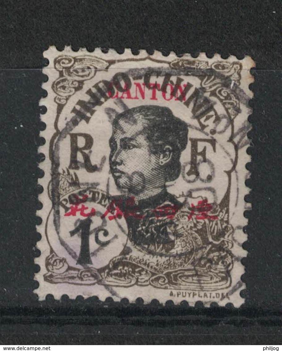 Canton - French Offices In China - Yvert 50 Oblitération PAQUEBOT - Scott#48 - Used Stamps