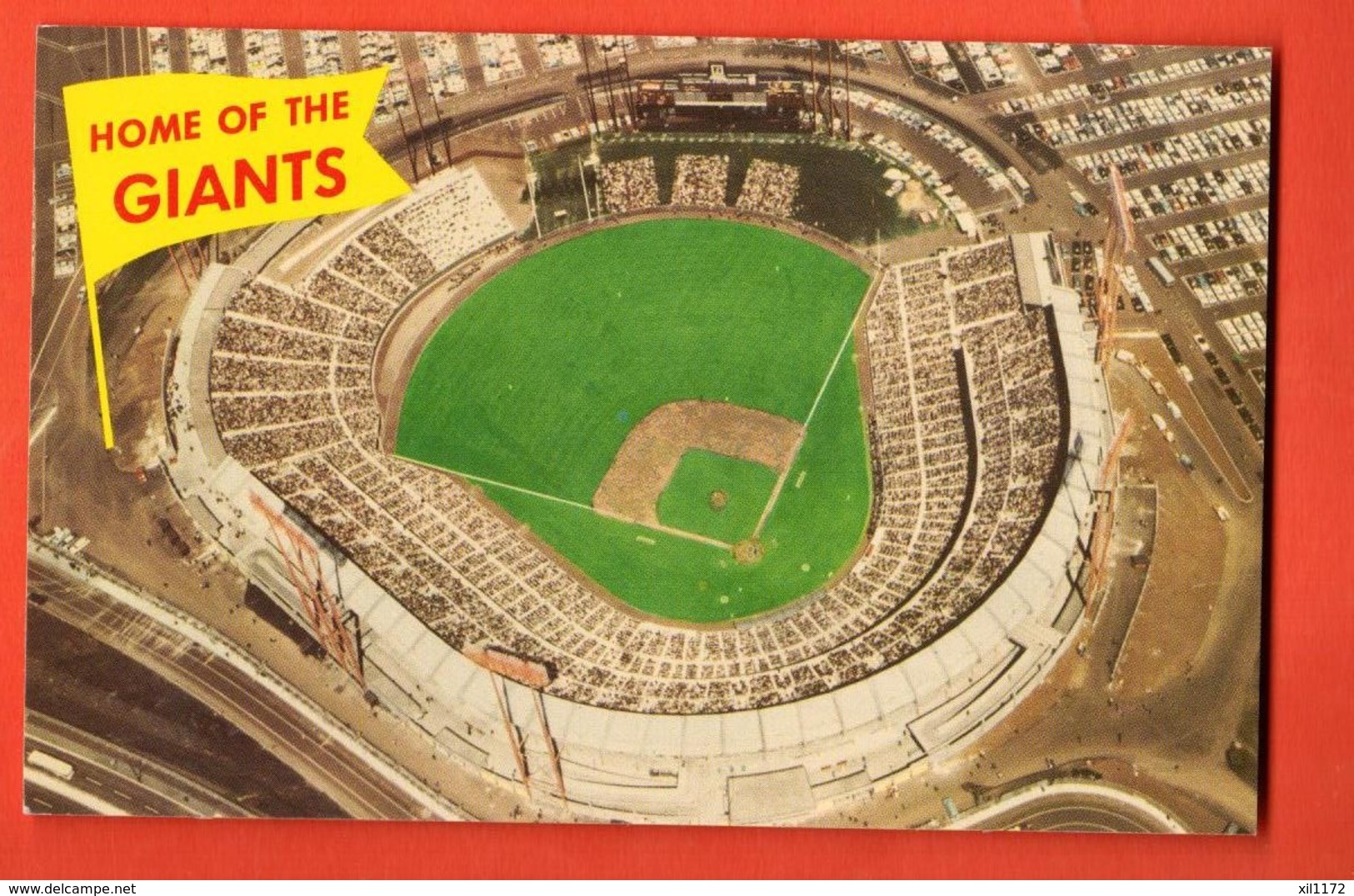 MYD-40 Home Of The Giants, Candlestick Park Baseball, Football San Francisco 49ers  Not Used - Honkbal