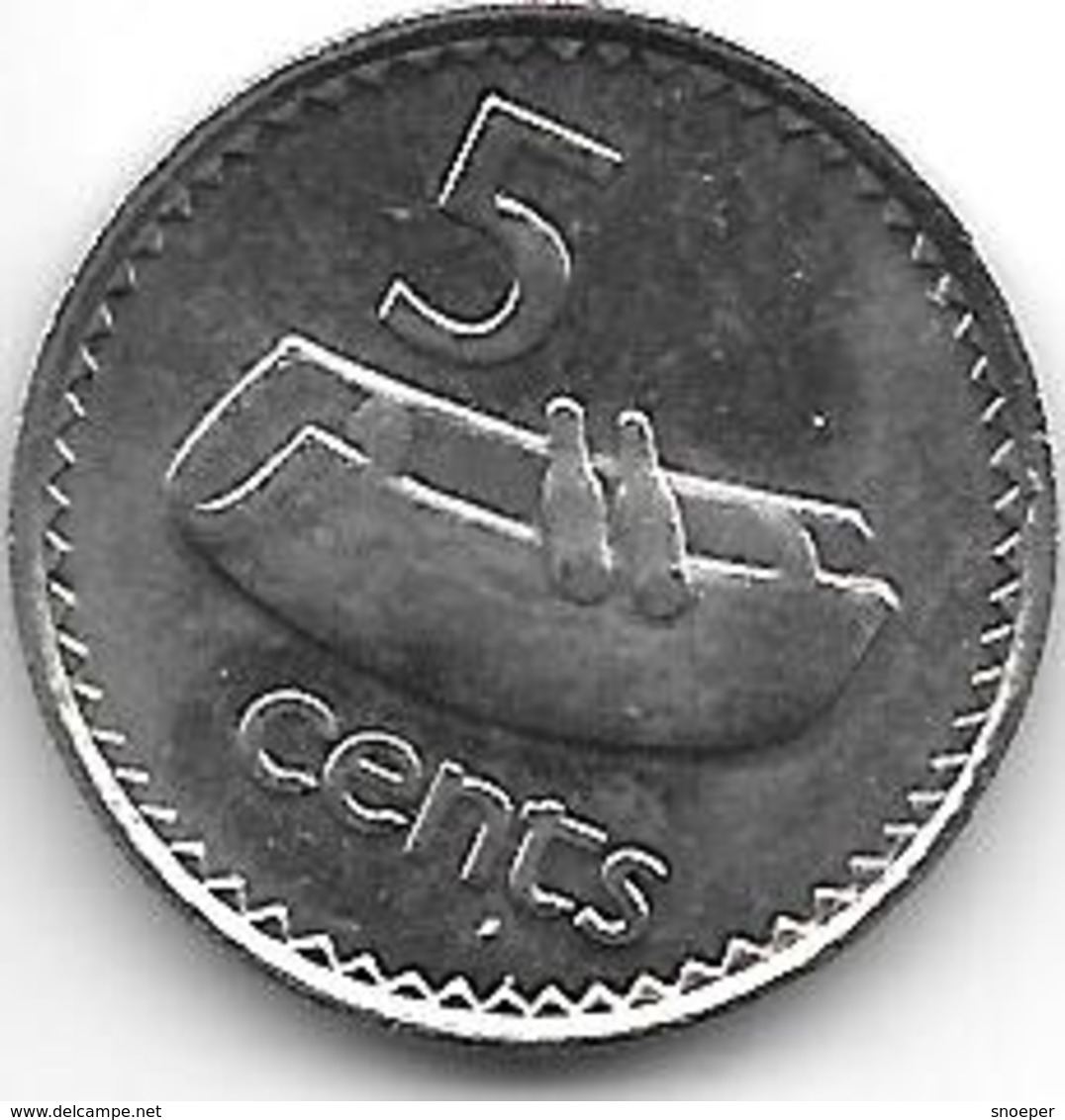 *fiji 5 CentS  1982  Km 29  Unc - Fidji