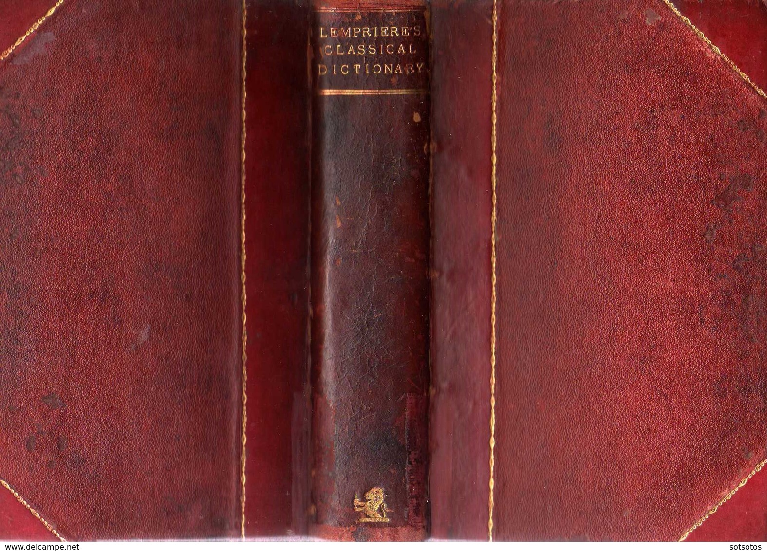 A CLASSICAL DICTIONARY, Containing A Copius Account Of All The PROPER NAMES Mentioned In ANCIENT AUTHORS With The Value - 1800-1849