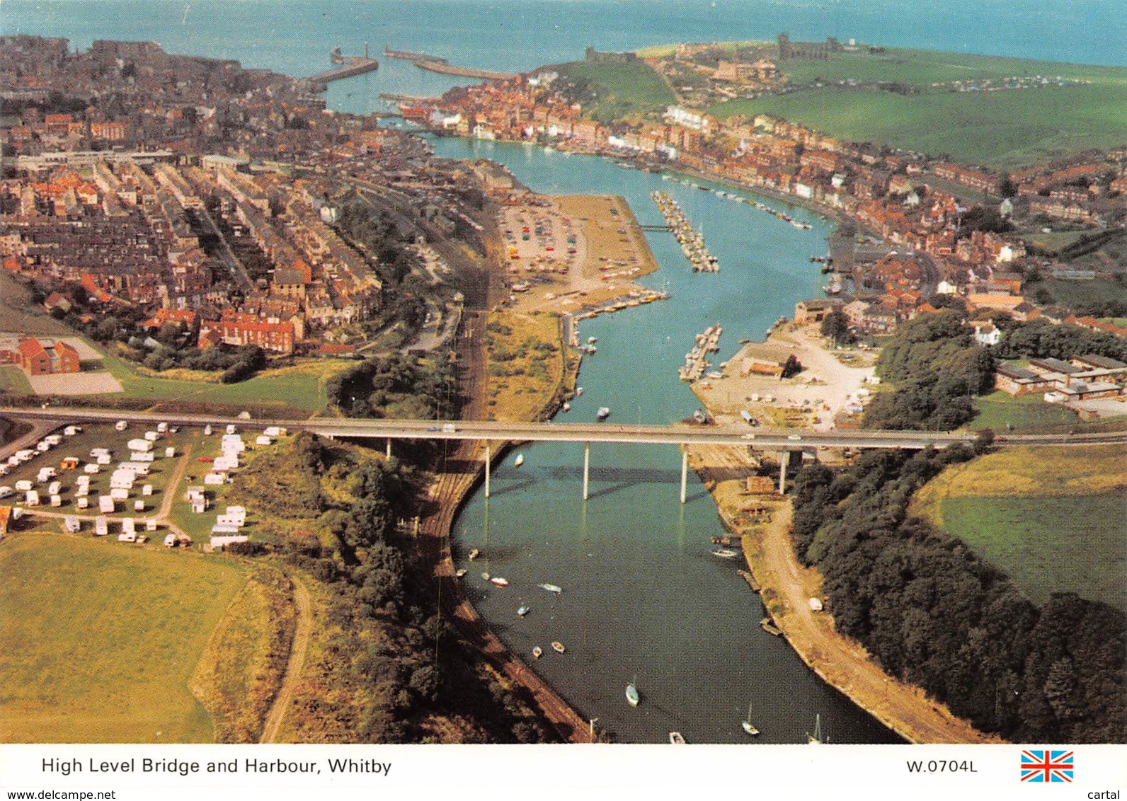 CPM - WHITBY - High Level Bridge And Harbour - Whitby