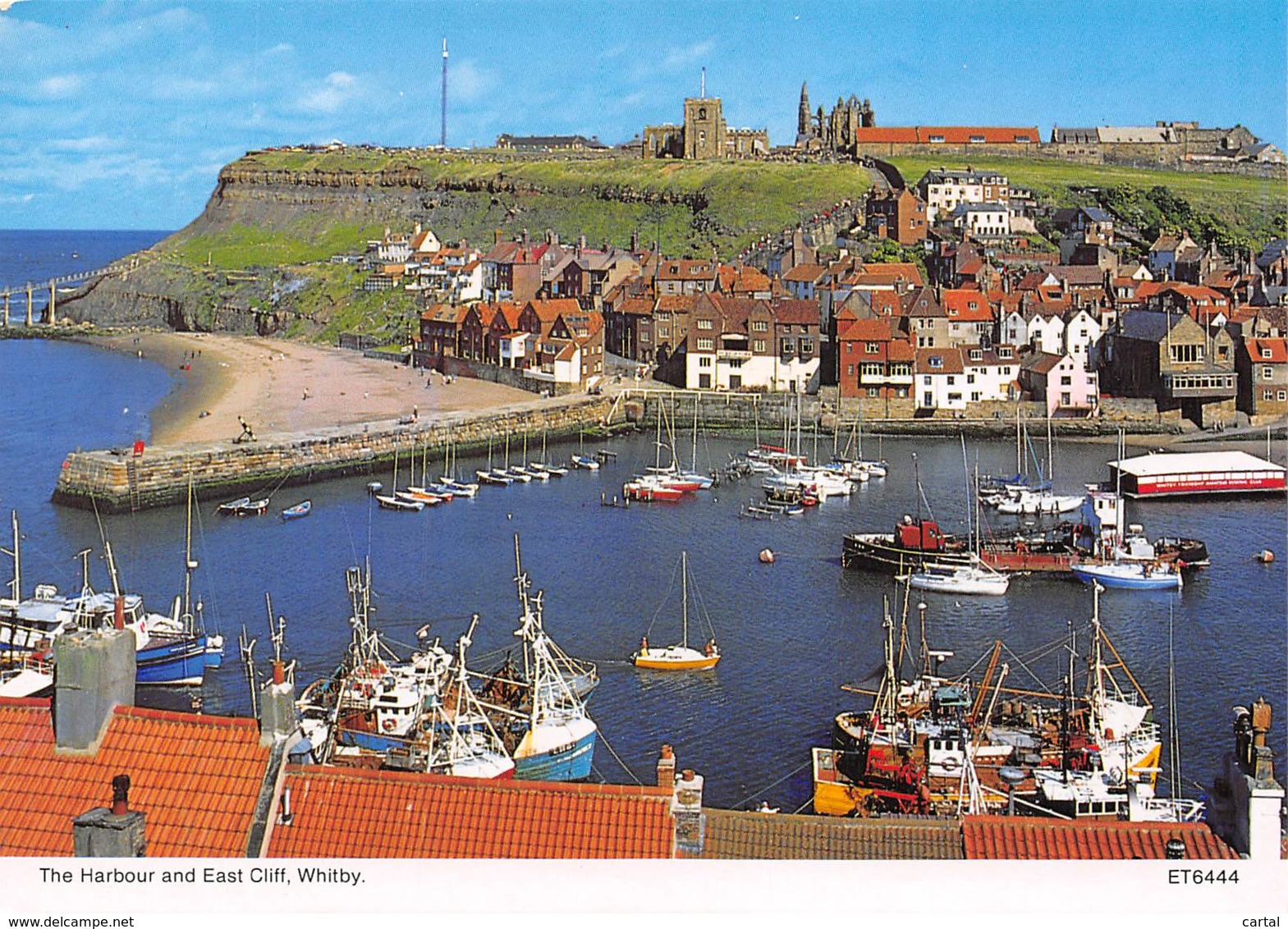 CPM - WHITBY - The Harbour And East Cliff - Whitby