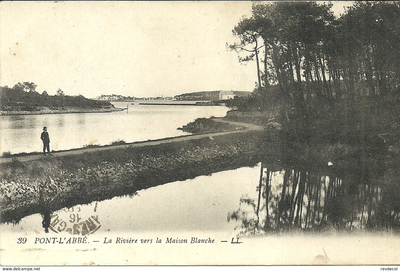 PONT-L'ABBE -- La Rivière Vers La Maison Blanche              -- LL 39 - Pont L'Abbe