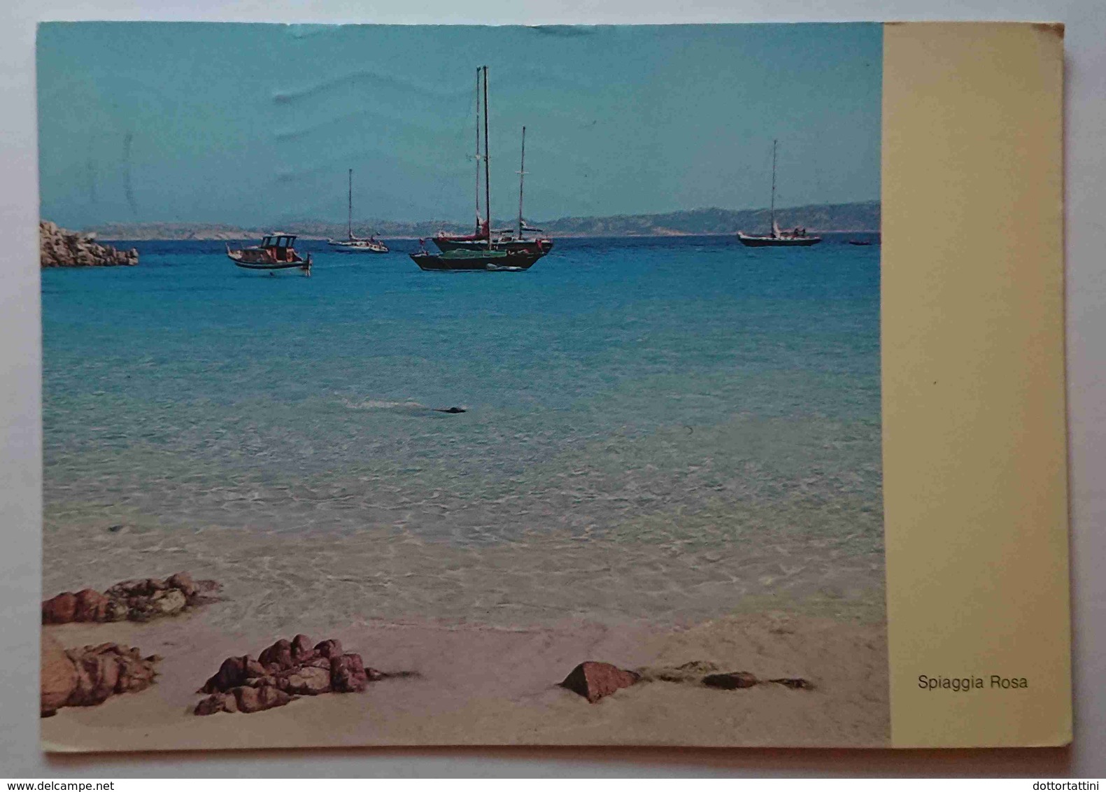 LA MADDALENA (SASSARI) - Spiaggia Rosa  - Vg - Sassari