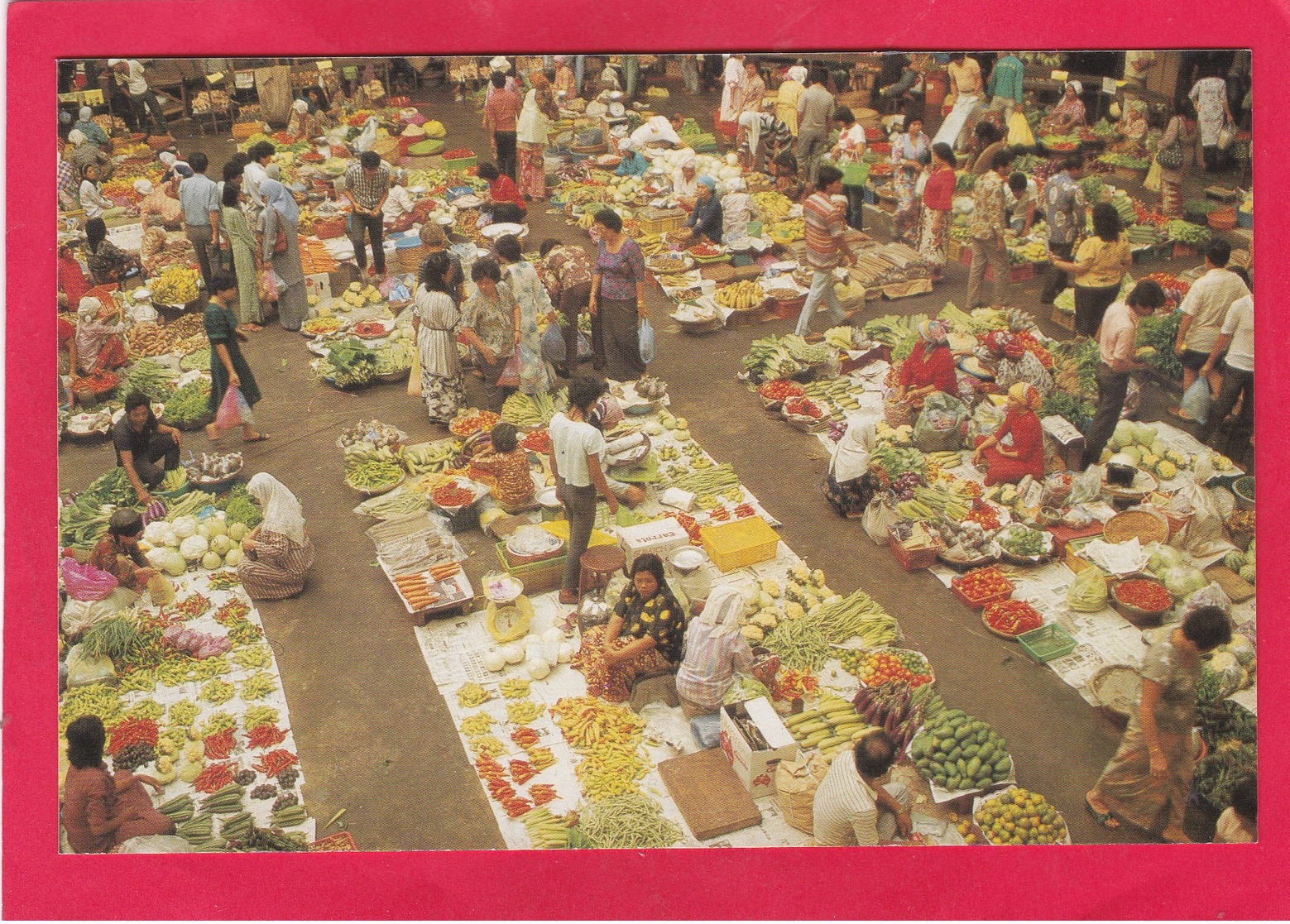 Modern Post Card Of Market,Kota Baharu, Kelantan, Malaysia,D38. - Malaysia