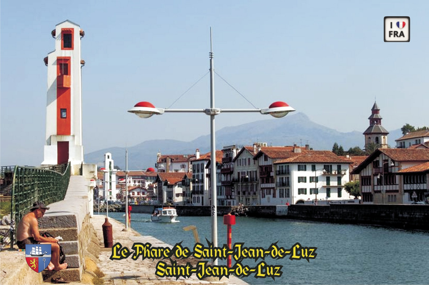 Set 6 Cartes Postales, Phares, Lighthouses Of Europe, France, Saint-Jean-de-Luz, Le Phare De Saint-Jean-de-Luz - Fari