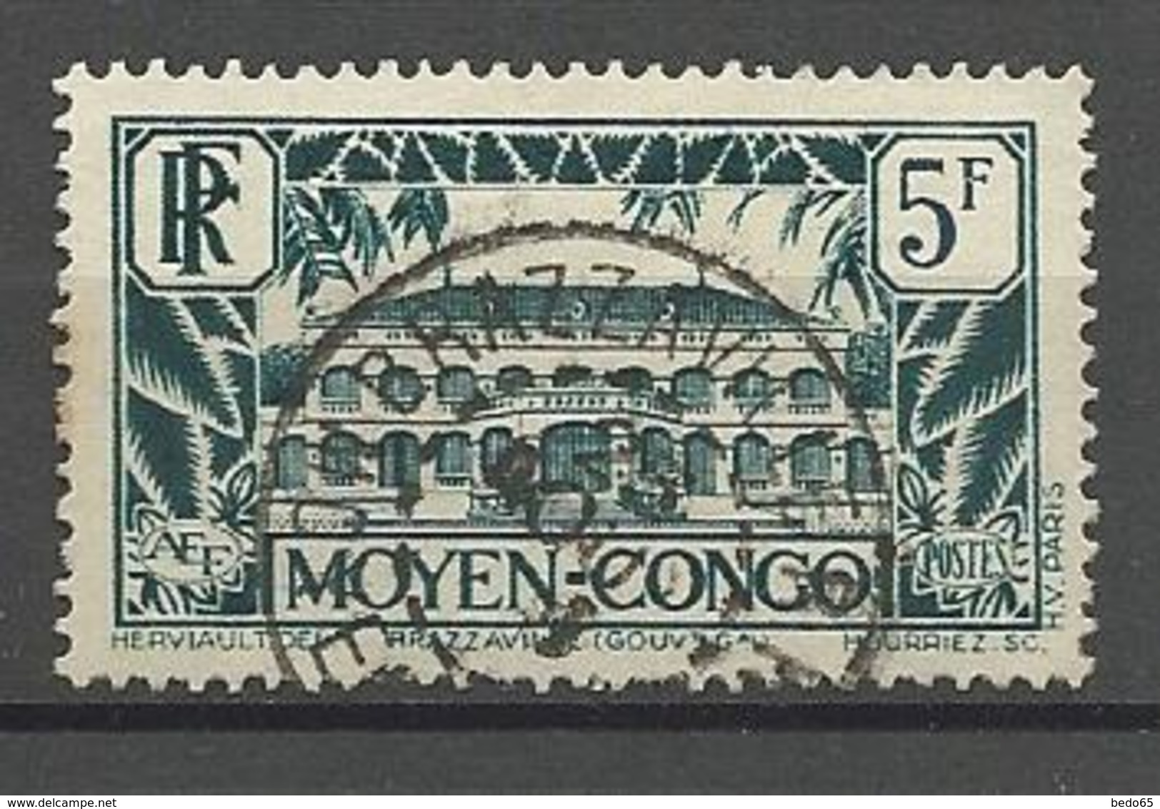 CONGO N° 100 CACHET BRAZZAVILLE - Used Stamps