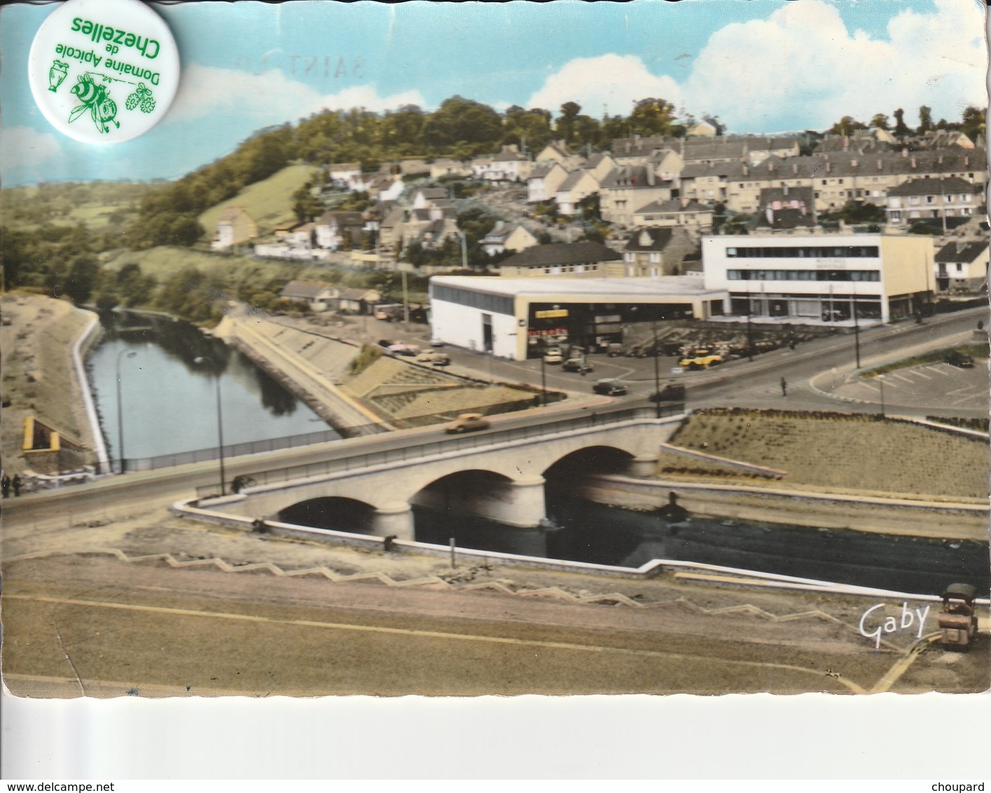 50 - Très Belle Carte Postale Semi Moderne De   SAINT- LO   Vue Aérienne - Saint Lo